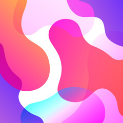 Abstract Colorful Overlay Background