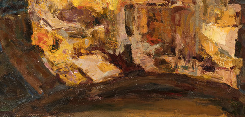 Oil painting, abstract