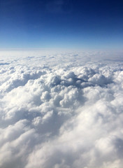 sky, cloud, cloud, blue, over, air, heaven, sight, fly, aerial, cloudscape, nature, white, high, fly, atmosphere, all, weather, airplane, landscape, airplane, cloudy, horizon, clear, arrive