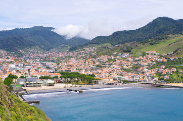 Machico town, Madeira island - Portugal - 191096130