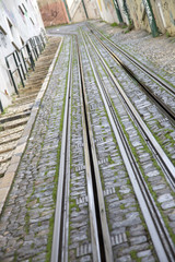 Fototapeta premium Lavra Elevador Track; Lisbon; Portugal