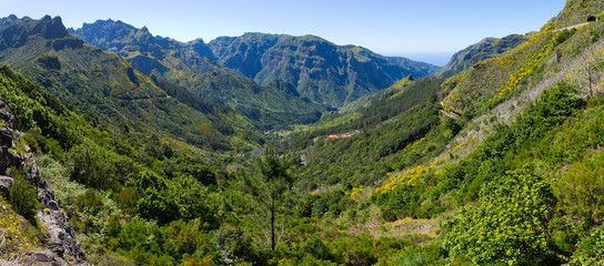 Serra de Agua valley on Madeira island, Portugal