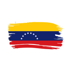 Venezuela flag, vector illustration