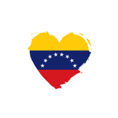 Venezuela flag, vector illustration