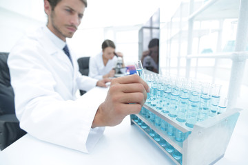 group of students carried experiment