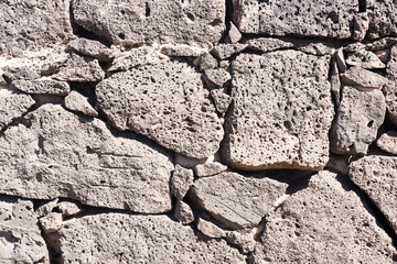 View on a natural stone surface for background purposes.