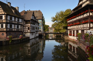 Fototapeta na wymiar Medieval German town 