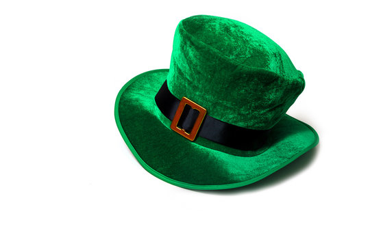 St. Patrick's day costume hat leprechaun holiday green kilt gift irish tie heart brown March