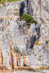 Natural shot of rock stone textured wall