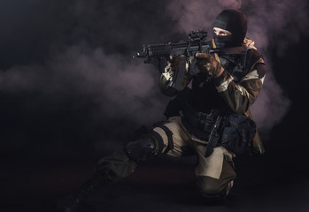 soldiers of the elite special purpose units