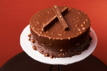 Roshen sponge cake with hazelnut