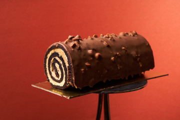 Classic Chocolate roll cake