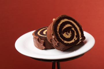 Classic Chocolate roll cake