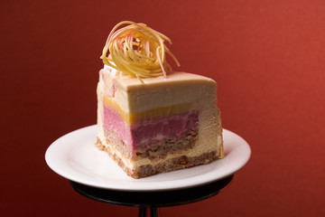 Slice of Dilite dessert cake