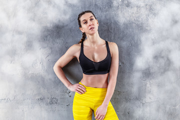 Shot of fitness woman in gym