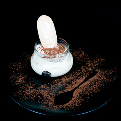 Tiramisu au restaurant