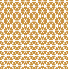 Fototapeta premium Vector Illustration with Hearts. Abstract Cute Seamless Pattern.