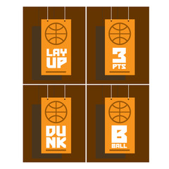 Basketball Hanging Banners