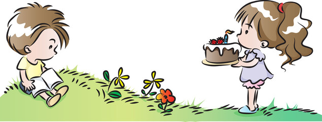 birthday card border