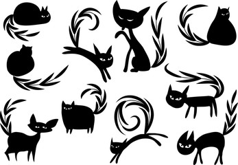 cat icon set