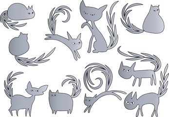 cat icon set