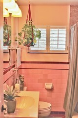 Bathroom home interior decorating