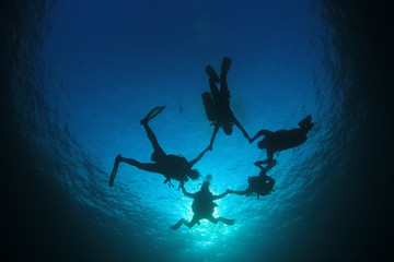 Scuba diving