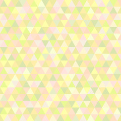Seamless triangle pattern. Abstract geometric wallpaper of the surface. Cute background. Light colors. Print for polygraphy, posters, t-shirts and textiles. Beautiful texture. Doodle for design