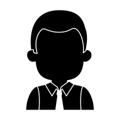 elegant businessman avatar character vector illustration design