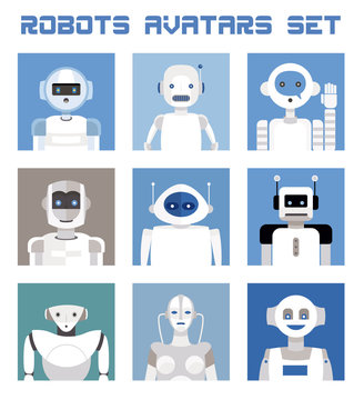 Robots Avatars Set