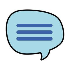 speech bubble isolated icon vector illustration design