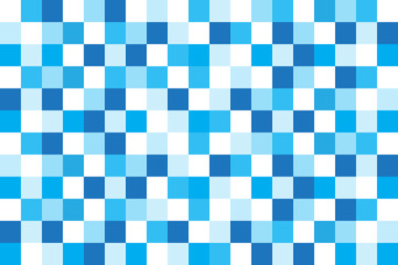 Blue square abstract background vector design.