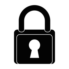 safe secure padlock icon vector illustration design