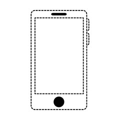 smartphone device isolated icon vector illustration design