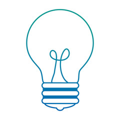 bulb light isolated icon vector illustration design