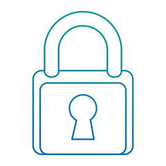 safe secure padlock icon vector illustration design