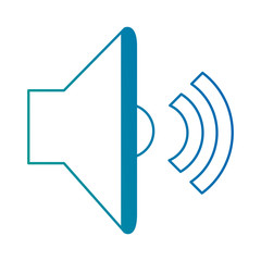 speaker audio isolated icon vector illustration design