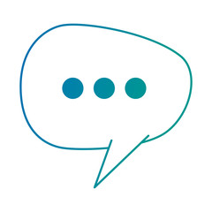 speech bubble isolated icon vector illustration design