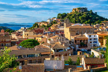 Begur Old Town and Castle, Costa Brava, Catalonia, Spain