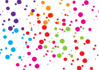 abstract splatter color background design. illustration vector design