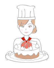 パティシエ　ケーキ