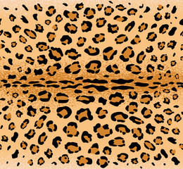 Leopard pattern seamless repeating texture