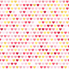 Heart pattern. Seamless vector