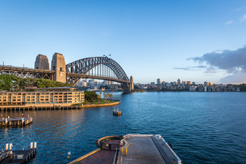 Obraz premium Sunrise from Dawes Point