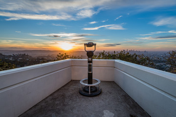 Sunrise from the Griffith Observatory