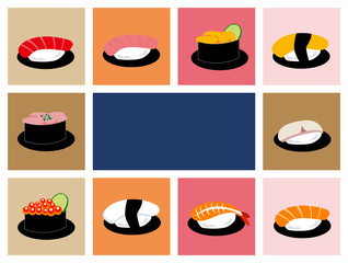 Kinds Of Sushi, Collection 