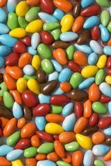 Fototapeta na wymiar The color of chocolate candy