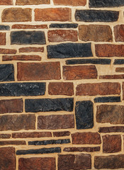 decorative stone wall