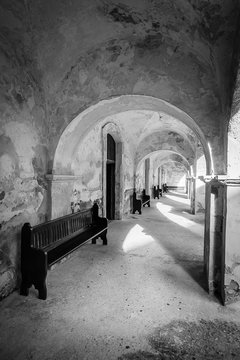 Archway Of Castillo De San Cristobal