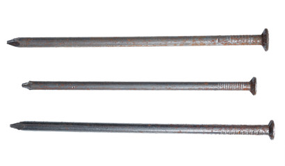 nail isolated on white